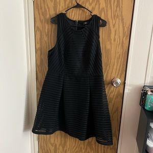 Black Mossimo zip up dress